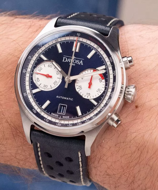 Hodinky Davosa Newton Pilot Rally Automatic Chronograph Limited Edition 161.536.45