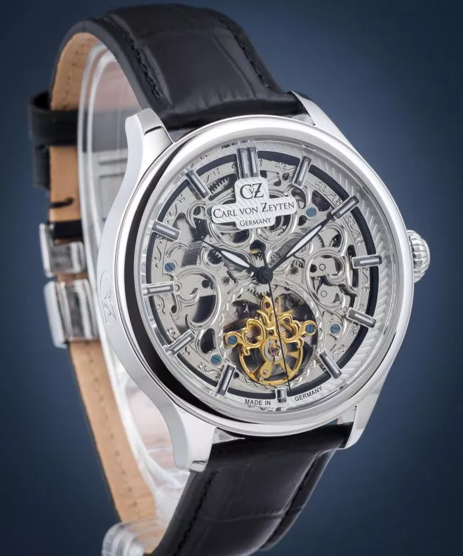 Hodinky Carl von Zeyten St. Georgen Skeleton Automatic CVZ0014SWHS