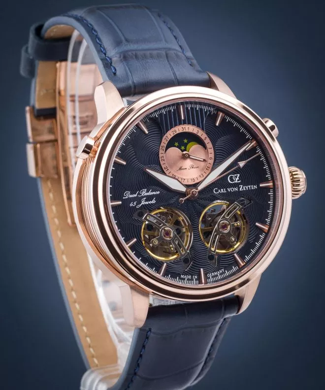 Hodinky Carl von Zeyten Durbach Open Heart Automatic Limited Edition CVZ0060RBLS