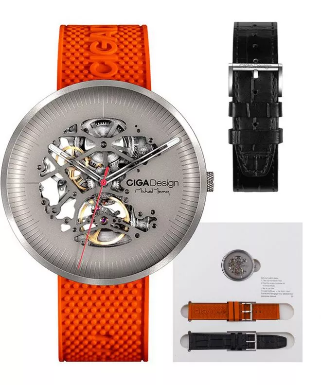 Pánské hodinky Ciga Design MY Titanium Skeleton Automatic M031-TITI-W15OG M031-TITI-W15OG