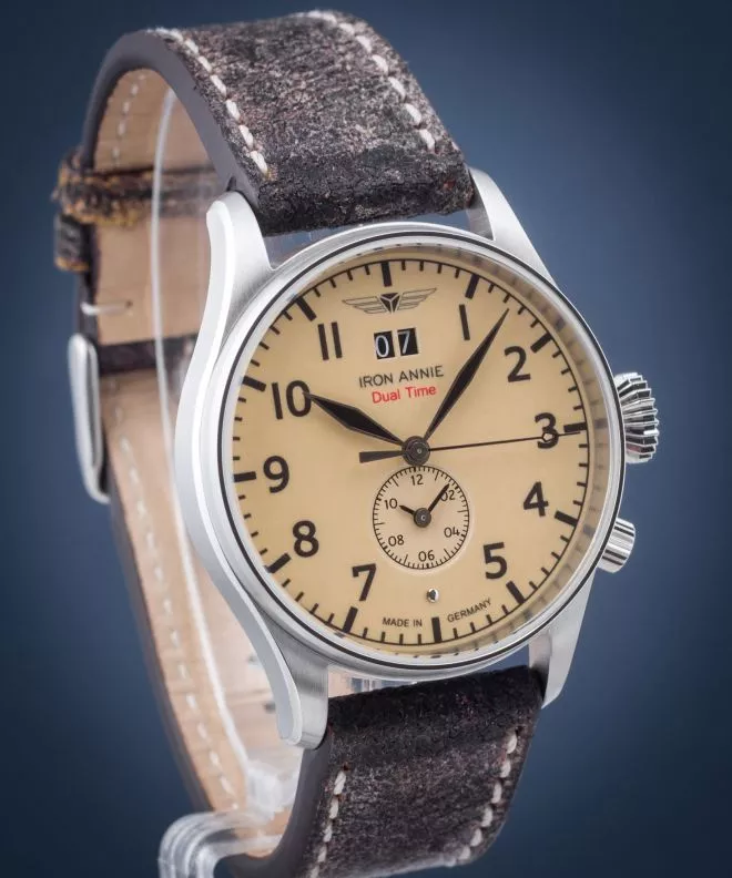 Pánské hodinky Iron Annie Flight Control Dual Time IA-5140-5 IA-5140-5