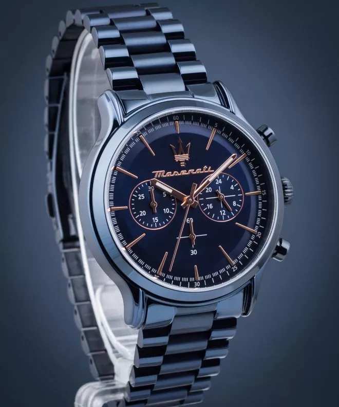 Hodinky Maserati Epoca Chronograph Blue Edition R8873618032