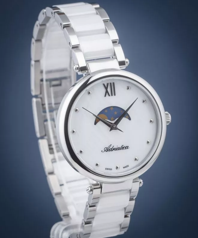 Hodinky Adriatica Moonphase A3705.C18FQM