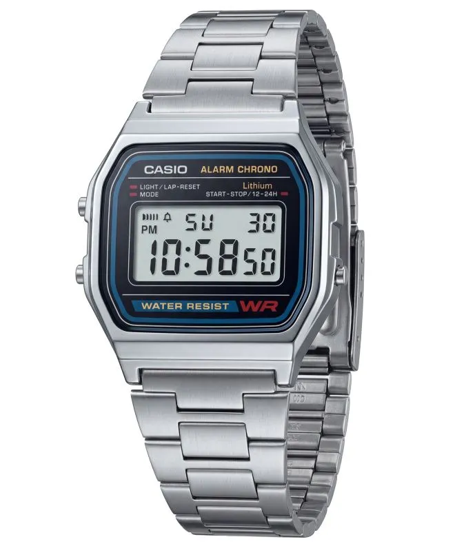 Pánské hodinky Casio Vintage Silver A158WEA-1EF A158WEA-1EF (A158WA-1DF)