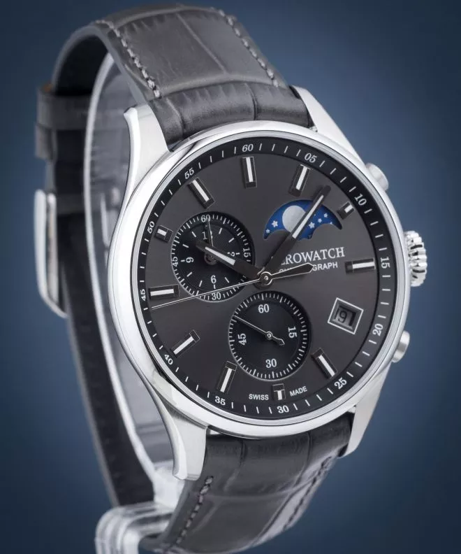 Pánské hodinky Aerowatch Les Grandes Classiques Moon Phase 78990-AA01 78990-AA01