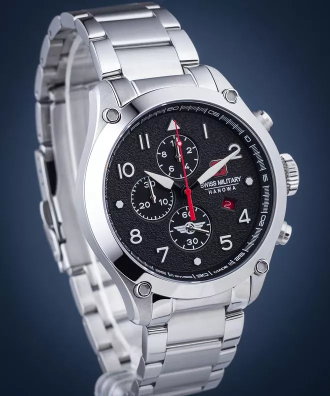 Hodinky Pánské Swiss Military Hanowa Nightflighter SMWGI2101501