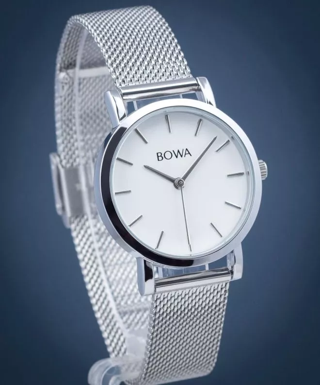 Dámské hodinky BOWA Tokyo White-Silver mesh 33 TO335-25-165M