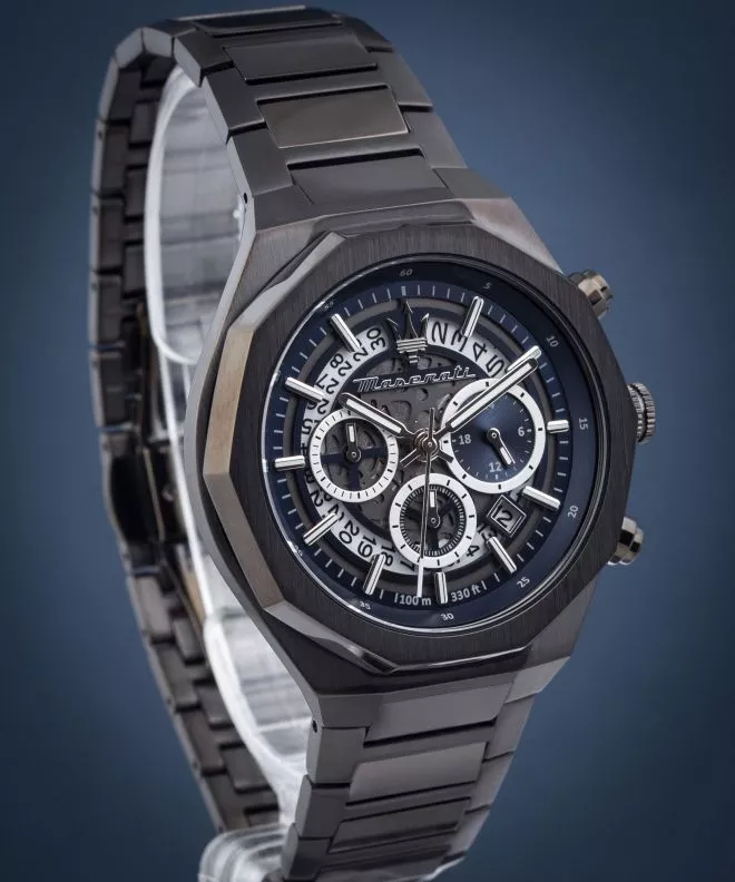 Hodinky Maserati Stile Skeleton Chronograph R8873642012