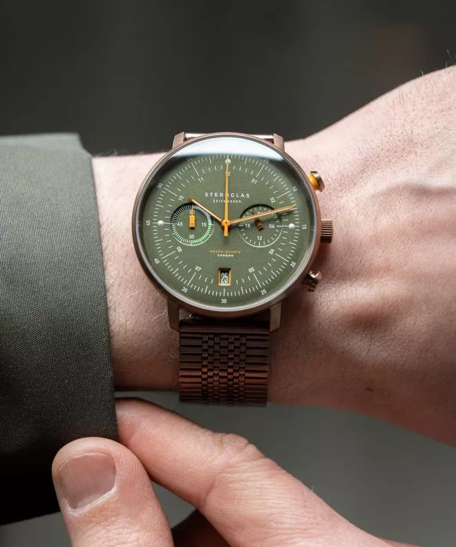 Hodinky Sternglas Hamburg Mecha-Quartz Chrono S01-HC35-ME10