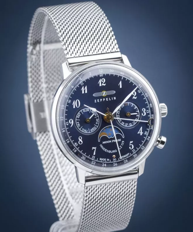 Dámské hodinky Zeppelin LZ129 Hindenburg Moonphase 7037M-3 7037M-3