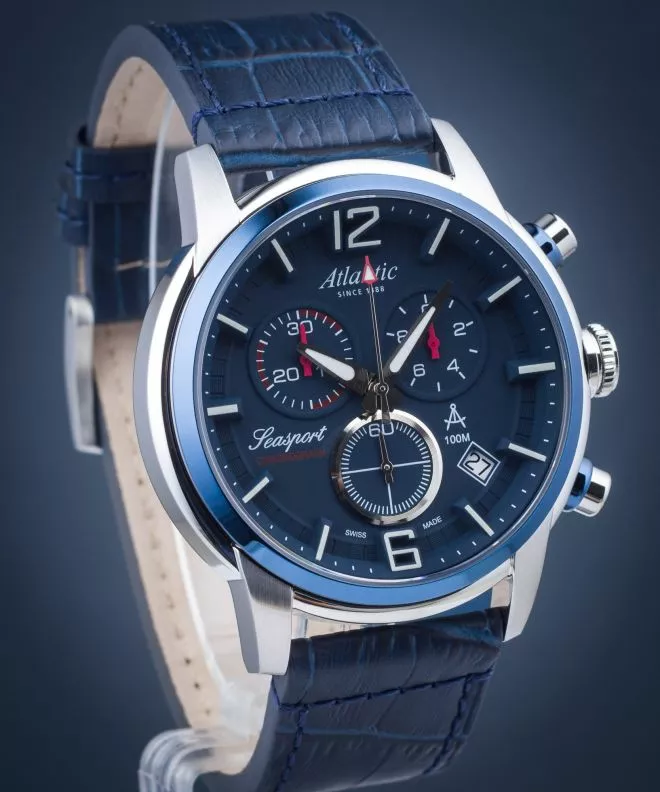 Pánské hodinky Atlantic Seasport Chronograph 87461.47.55 87461.47.55