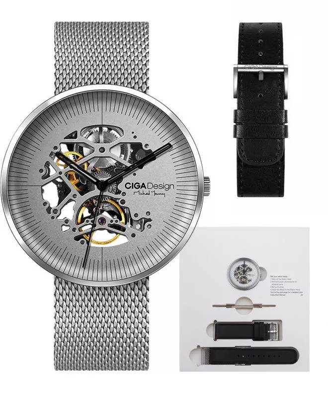 Pánské hodinky Ciga Design MY Series Stainless Steel Skeleton Automatic M021-SISI-W13 M021-SISI-W13