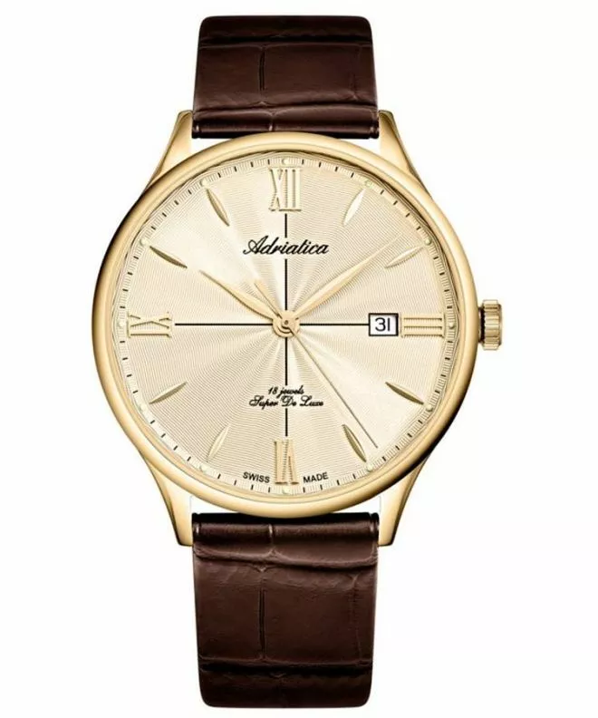 Hodinky pánské Adriatica Super de Luxe Mechanical A1230.1261MXLC