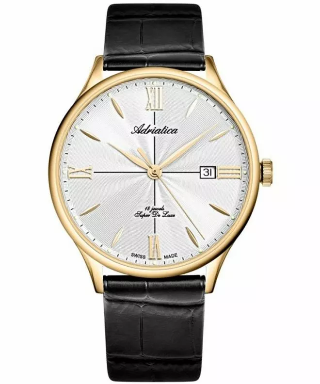 Hodinky pánské Adriatica Super de Luxe Mechanical A1230.1263MXLC
