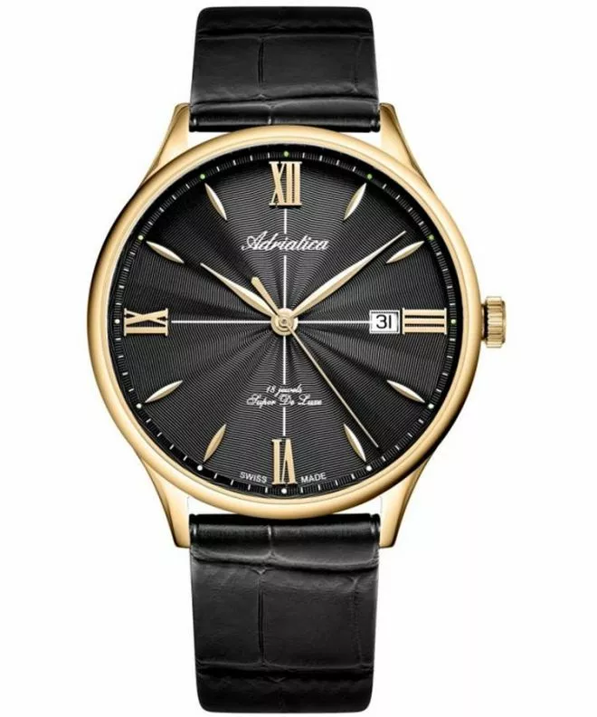 Hodinky pánské Adriatica Super de Luxe Mechanical A1230.1266MXLC