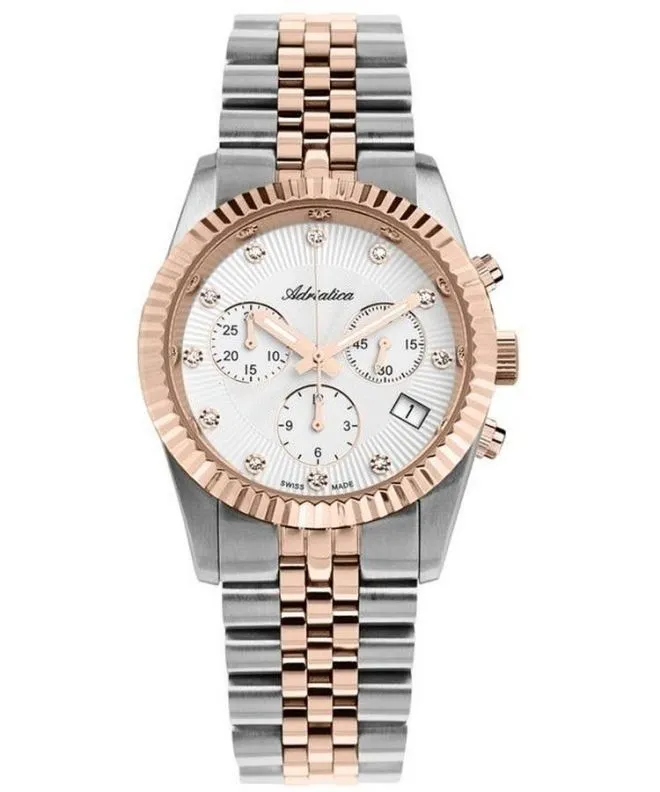 Hodinky dámské Adriatica Classic Chronograph A3809.R143CH
