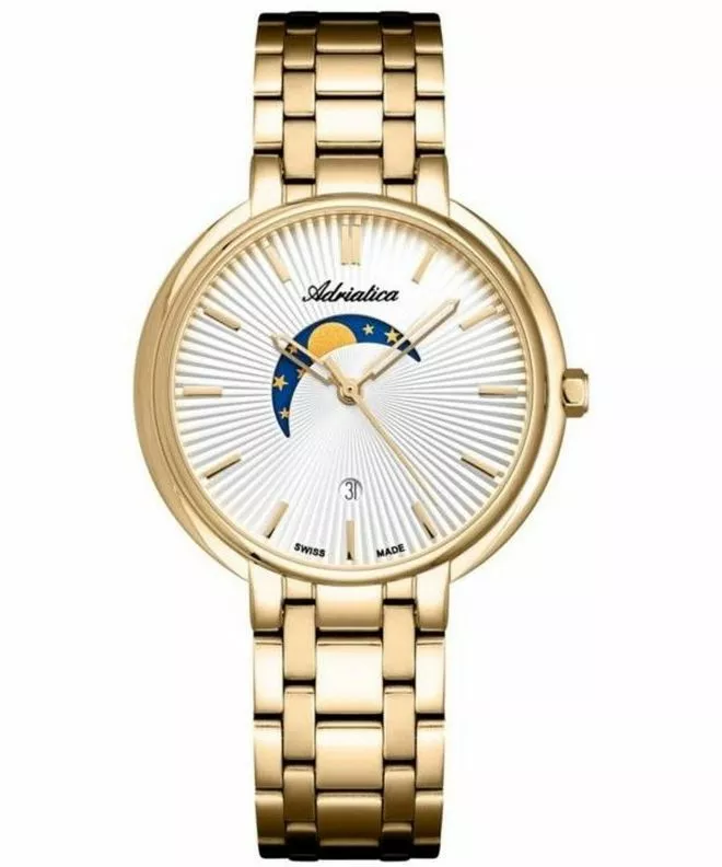 Hodinky dámské Adriatica Moonphase A3835.1113Q