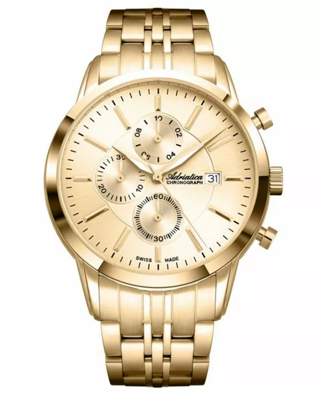 Hodinky pánské Adriatica Sapphire Chronograph A8306.1111CH