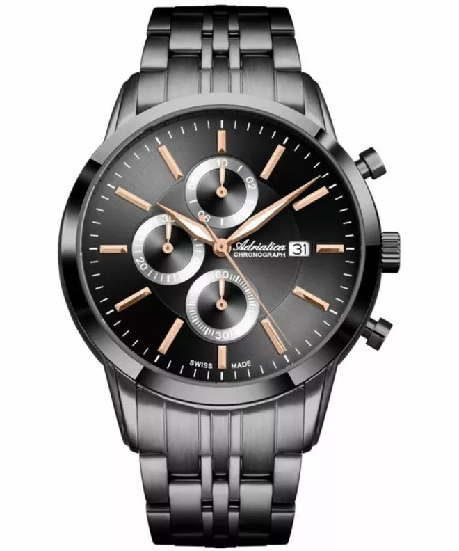 Hodinky pánské Adriatica Sapphire Chronograph A8306.S1R6CH