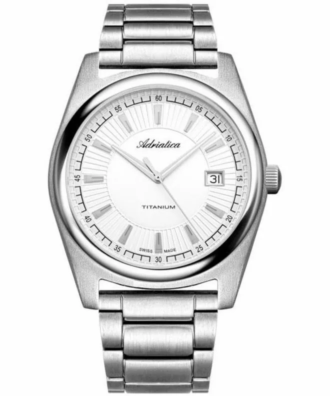 Hodinky pánské Adriatica Sapphire Titanium A8319.4113Q