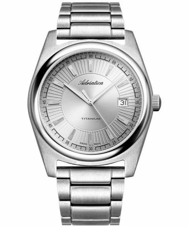 Hodinky pánské Adriatica Sapphire Titanium A8319.4117Q