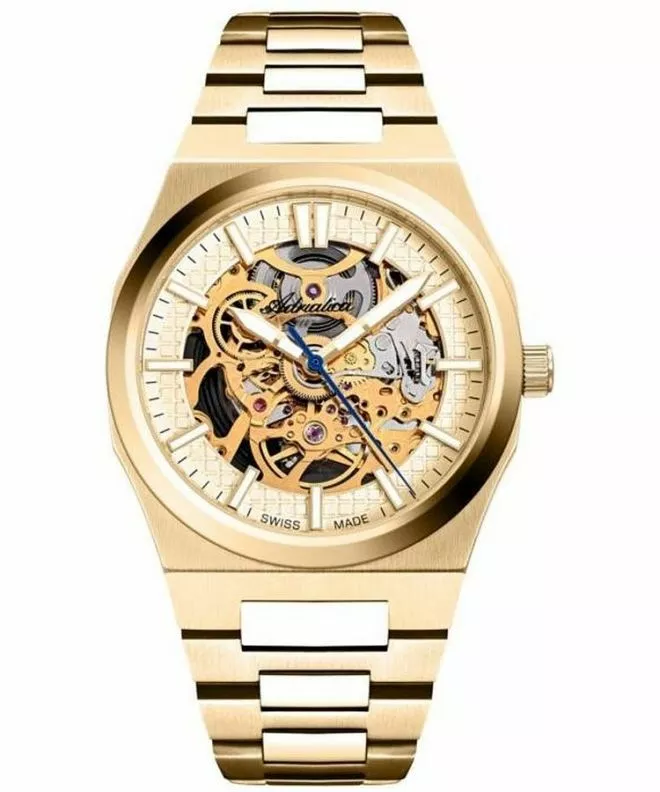 Hodinky pánské Adriatica Skeleton Sapphire Automatic A8326.1111SA