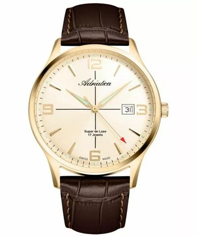 Hodinky pánské Adriatica Super de Luxe Mechanical A8331.1B51M