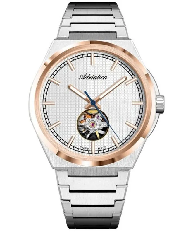 Hodinky pánské Adriatica Classic Open Heart Automatic A8348.R113A
