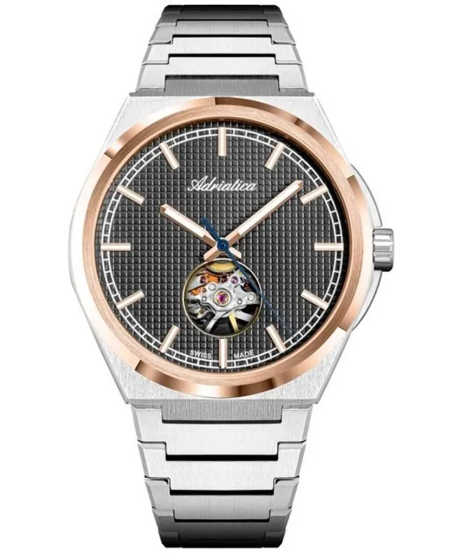 Hodinky pánské Adriatica Classic Open Heart Automatic A8348.R116A