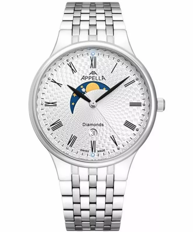 Hodinky pánské Appella Moonphase L12002.5133DMQ