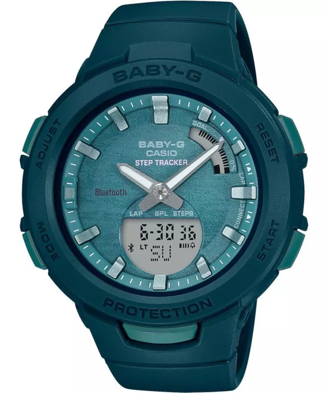 Dámské hodinky Casio Baby-G G-Squad Bluetooth Step Tracker BSA-B100AC-3AER BSA-B100AC-3AER