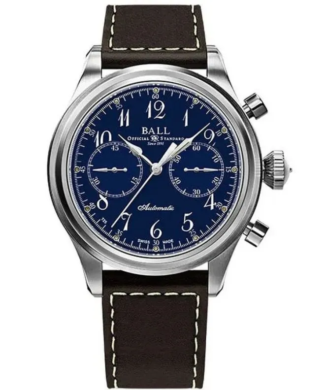 Hodinky pánské Ball Trainmaster Automatic Chronograph CM1052D-L7J-BE