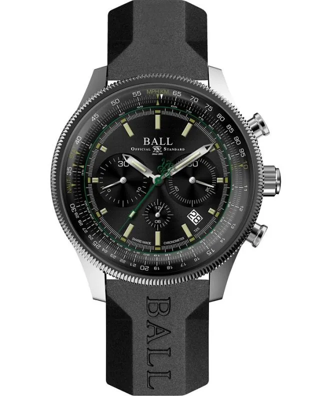 Hodinky pánské Ball Engineer Master II Super Navigator Automatic Chronograph CM3188D-PCJ-BK