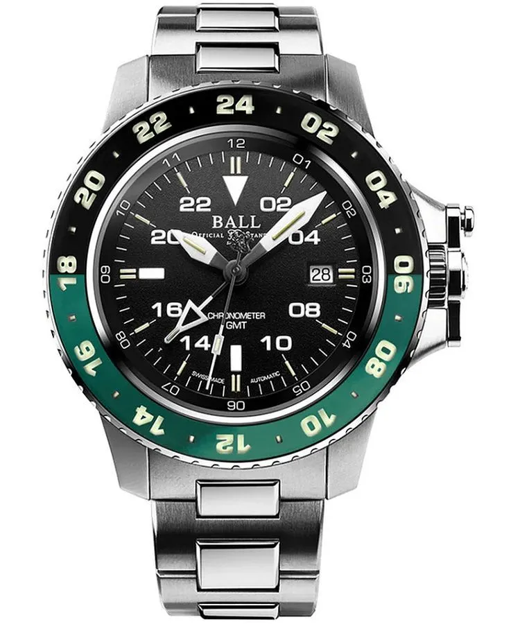 Hodinky pánské Ball Engineer Hydrocarbon AeroGMT II Automatic Limited Edition DG2018C-S8C-BK