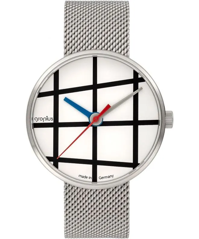 Hodinky unisex Bauhaus Walter Gropius Window WG.001-01M