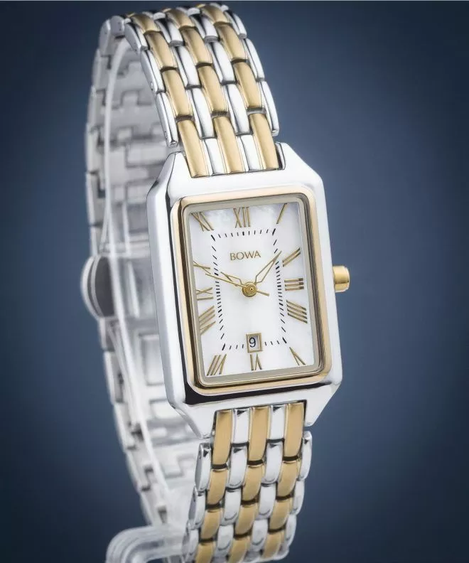 Hodinky dámské BOWA Barcelona Pearl Gold Steel 23 BC2345-154-148S