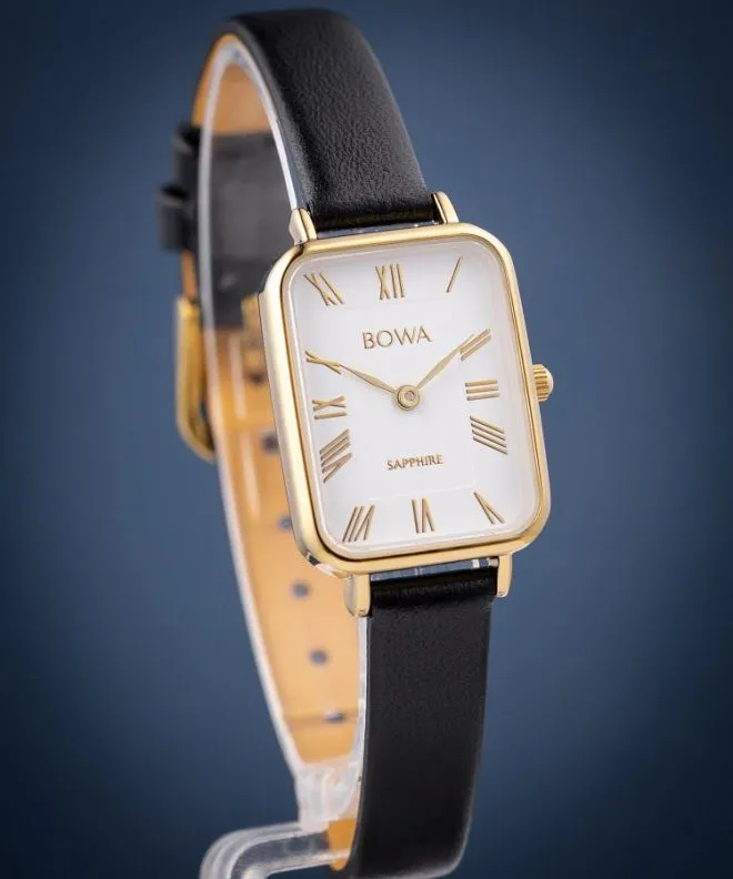 Hodinky dámské BOWA Dubai White Black-Tone 20 DU204-24R-101L