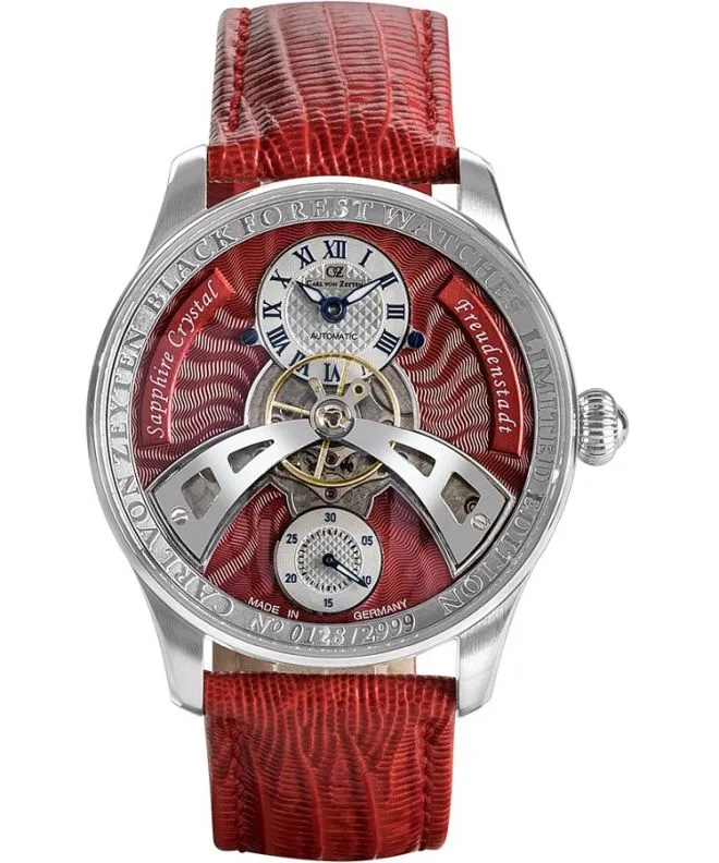 Hodinky pánské Carl von Zeyten Freudenstadt Automatic Limited Edition CVZ0043RDS
