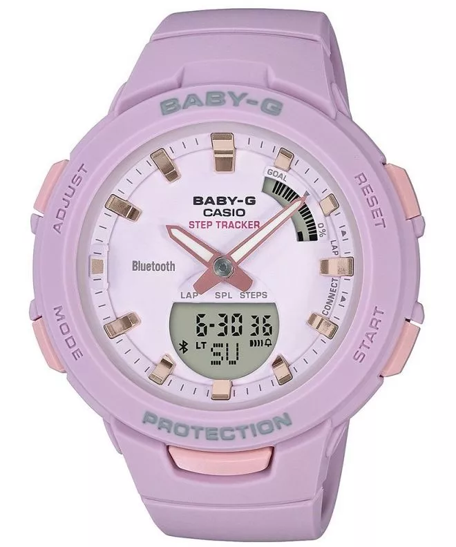 Dámské hodinky Casio Baby-G G-Squad Ble Step Tracker BSA-B100-4A2ER BSA-B100-4A2ER