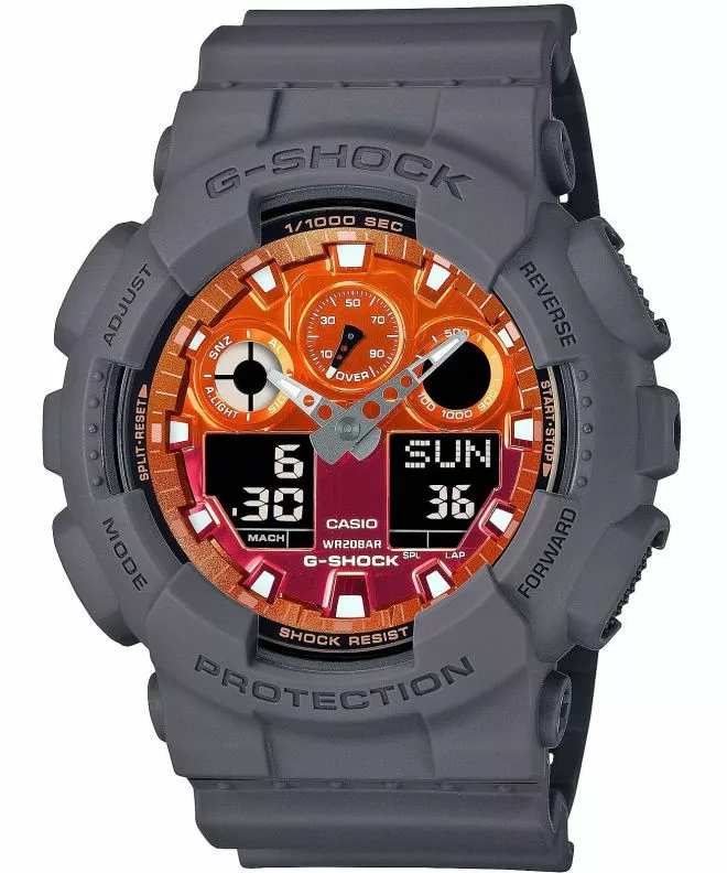 Hodinky pánské Casio G-Shock Analog-Digital GA-100FL-8AER