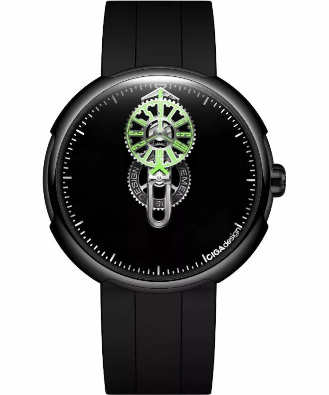 Hodinky pánské Ciga Design Time Cipher Automatic Skeleton T021-SIGR-6B