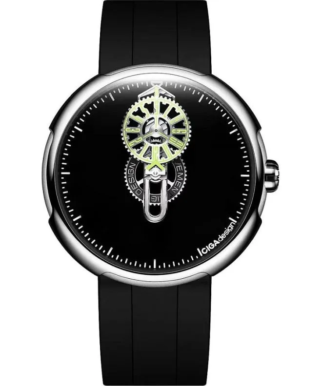Hodinky pánské Ciga Design Time Cipher Automatic Skeleton T021-SISI-6B