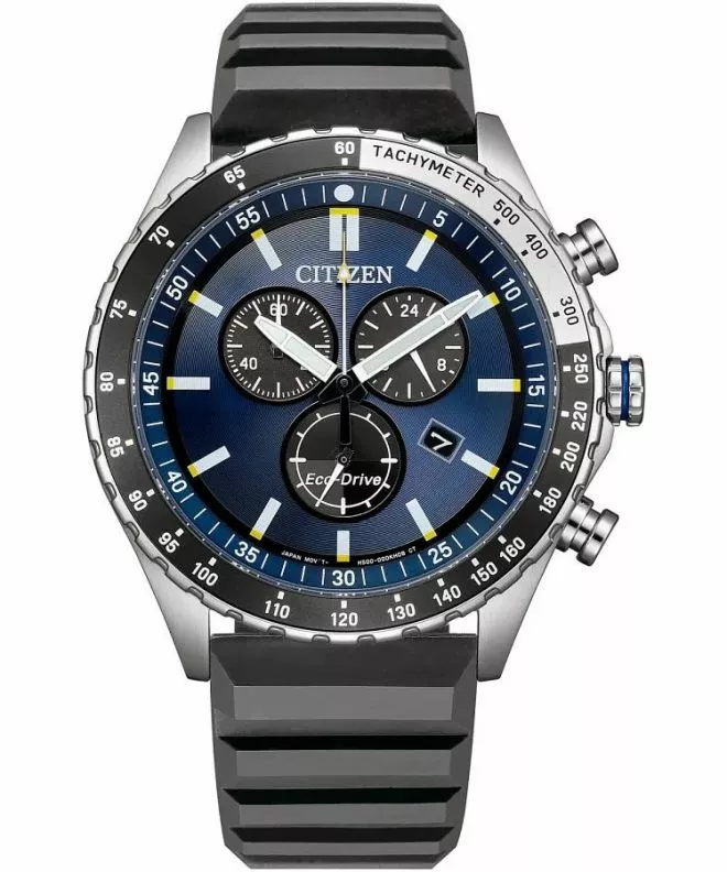 Hodinky pánské Citizen Sporty Eco-Drive Chronograph AT2569-04L