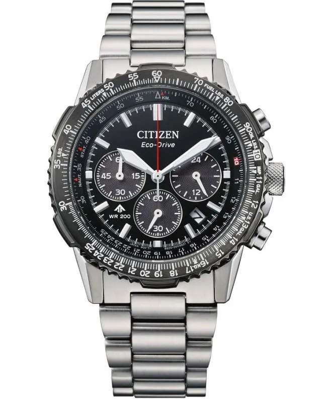 Hodinky unisex Citizen Promaster Sky Eco-Drive Chronograph CA4664-60E