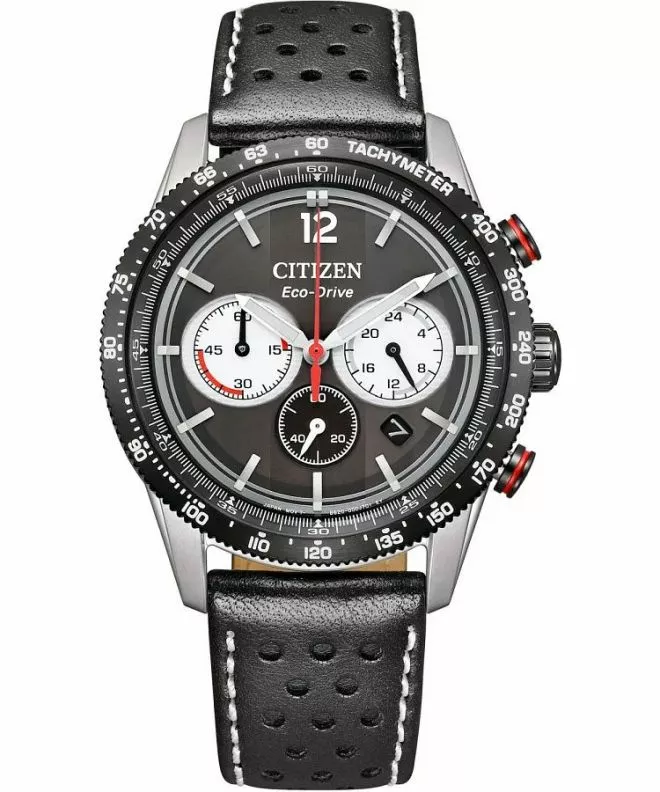 Hodinky pánské Citizen Vintage Racing Eco-Drive Chronograph CA4717-06E