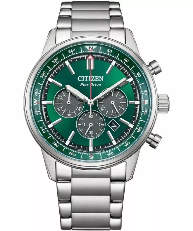 Hodinky pánské Citizen Pilot Eco-Drive Chronograph CA4720-52X