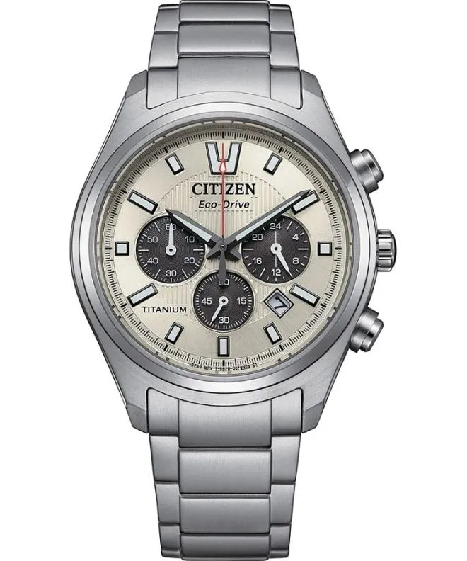 Hodinky pánské Citizen Super Titanium™ Eco-Drive Chronograph CA4750-51A