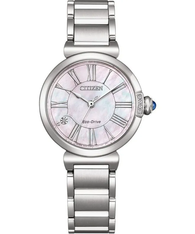 Hodinky dámské Citizen May Bells Eco-Drive Diamond EM1060-87Y