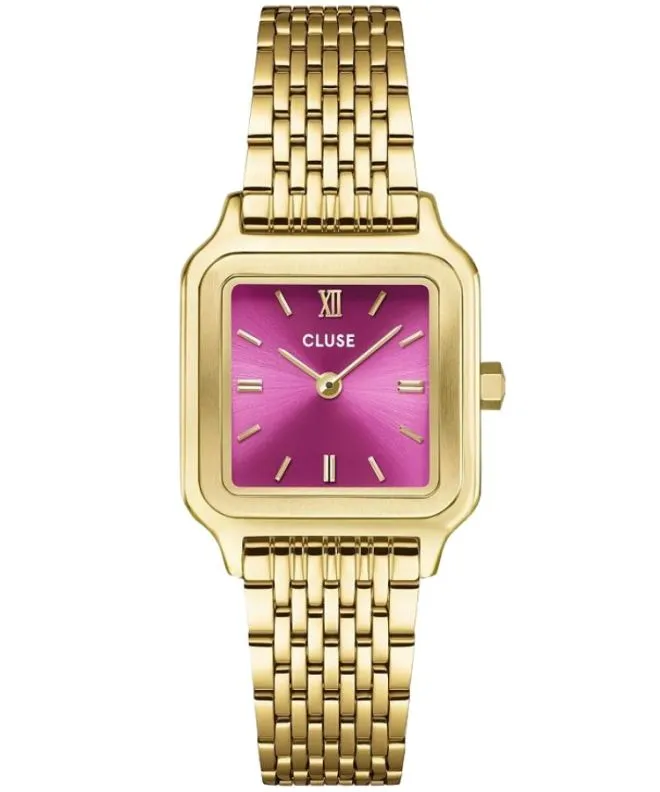 Hodinky dámské Cluse Gracieuse Petite Steel Fuchsia Pink CW11829