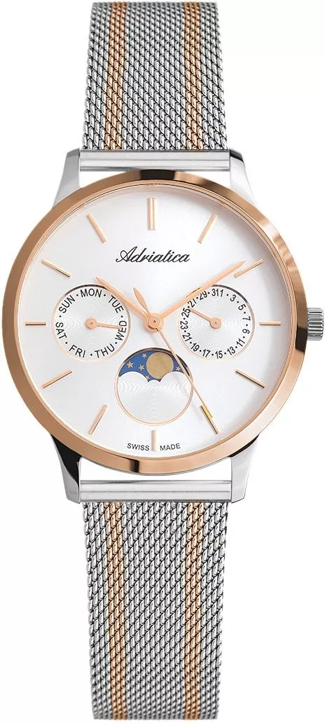Dámské hodinky Adriatica Moon Phase A3174.R113QF2 A3174.R113QF2